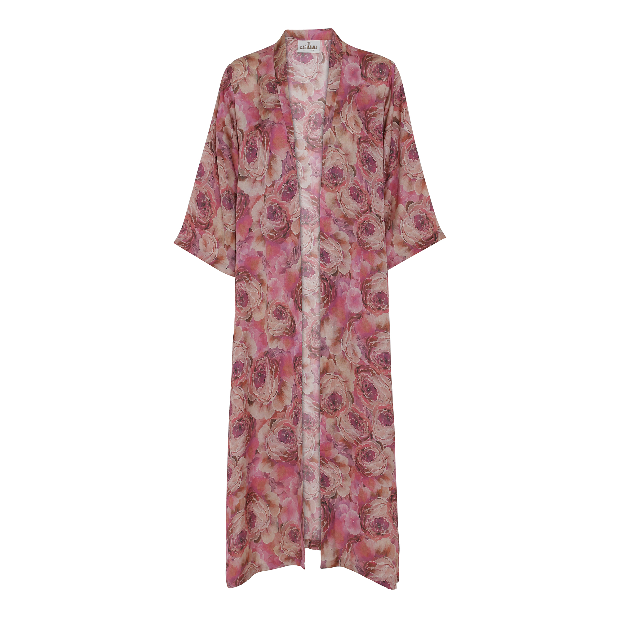 Pink Rose Kimono (long) | KARMAMIA Copenhagen
