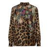 Cornelia Shirt – Flower Leopard