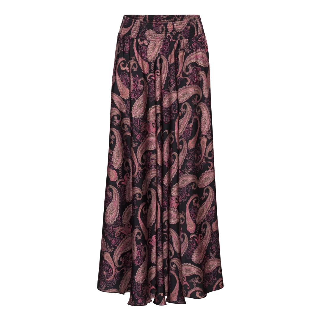 Savannah Skirt – Black Poppy | KARMAMIA Copenhagen